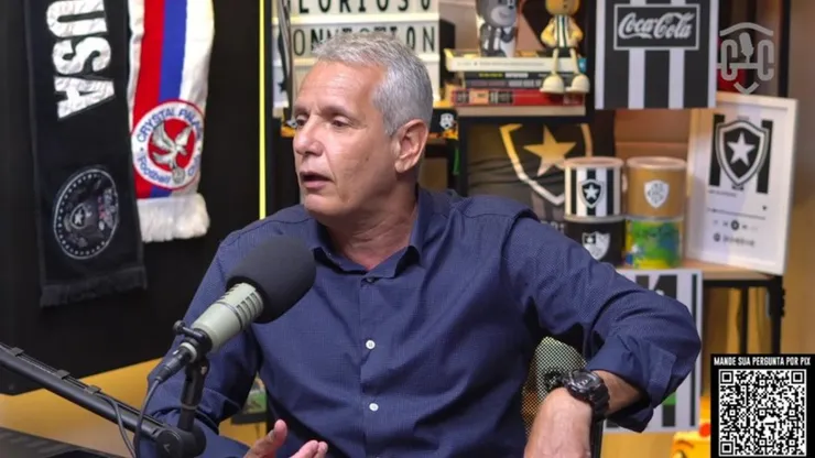 Vinicius Assumpção: VP do Botafogo abriu o jogo na web (Foto: Reprodução/YouTube)