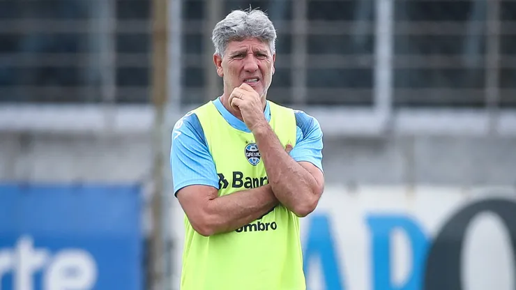 Renato: técnico aprova contratação no Grêmio (Foto: Lucas Uebel/Grêmio/Divulgação)