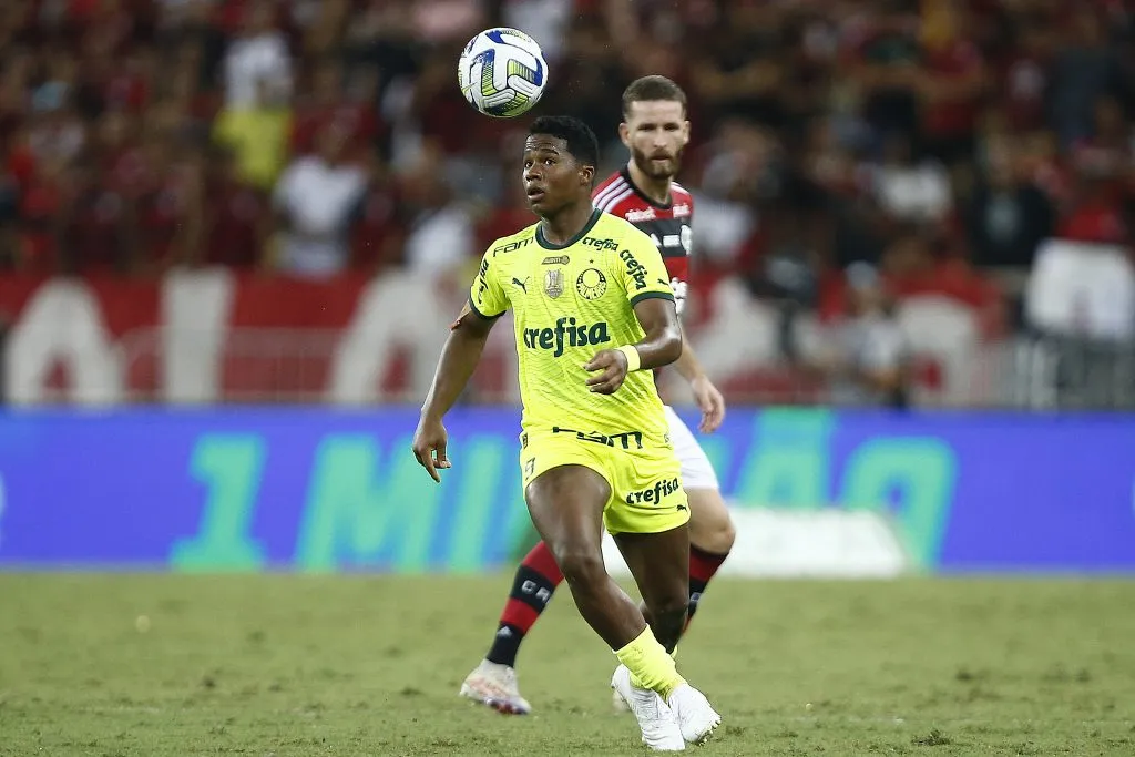 Endrick no Palmeiras . (Photo by Wagner Meier/Getty Images)
