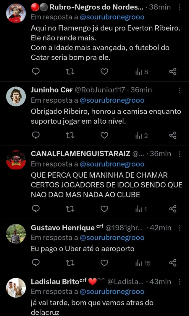 Repercussão via Twitter