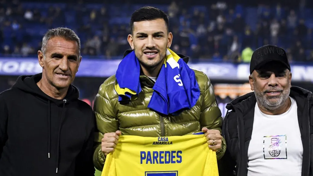 Ele é campeão do mundo! Leandro Paredes pega todos de surpresa e pode ser reforço de Gigante para a Copa Libertadores em 2024 (Photo by Marcelo Endelli/Getty Images)
