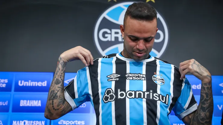 Luan: atacante deve deixar o clube gaúcho (Foto: Lucas Uebel/Grêmio/Divulgação)