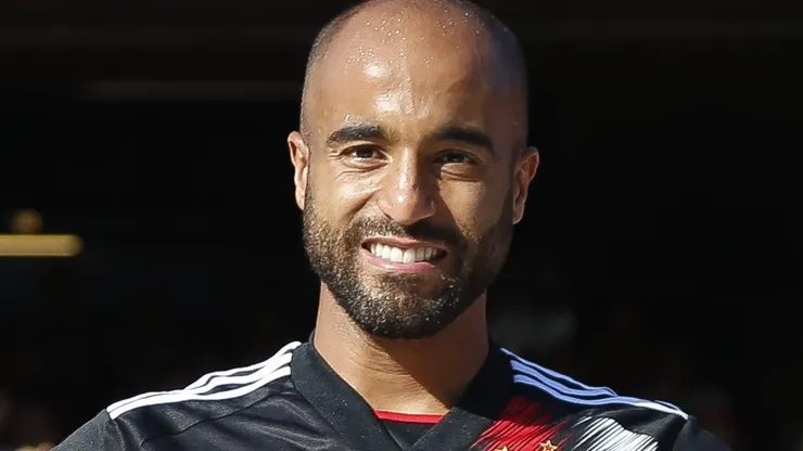 Lucas Moura, jogador do São Paulo | (Photo by Miguel Schincariol/Getty Images)