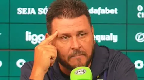 Thiago Kosloski, técnico do Coritiba | Foto: reprodução/Coritiba TV