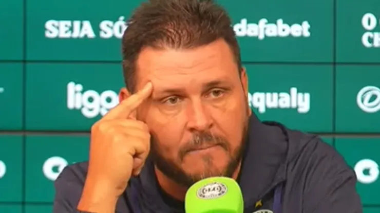 Thiago Kosloski, técnico do Coritiba | Foto: reprodução/Coritiba TV