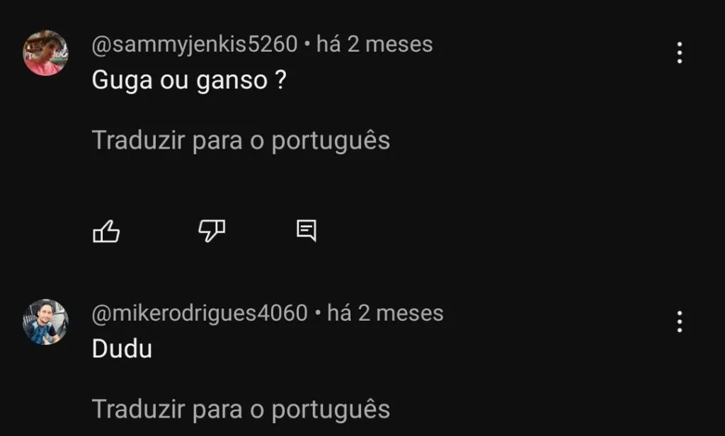 Repercussão via YouTube