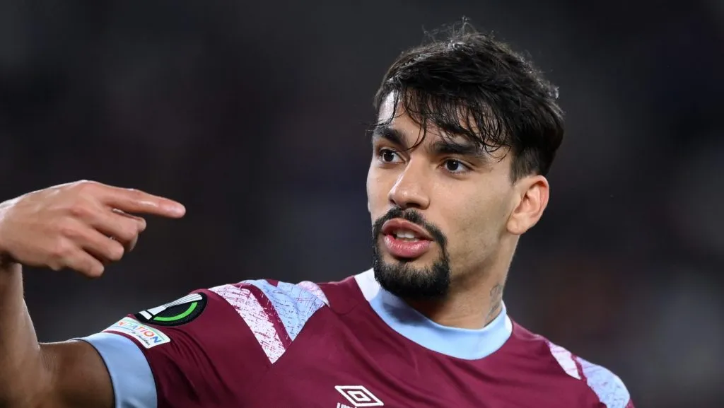 Vem jogando muito! Lucas Paquetá pode deixar o West Ham e fechar com gigante Inglês; Equipe aguarda investigação (Photo by Justin Setterfield/Getty Images)