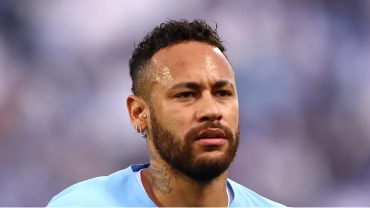Neymar em ação pelo Al Hilal. (Photo by Francois Nel/Getty Images)