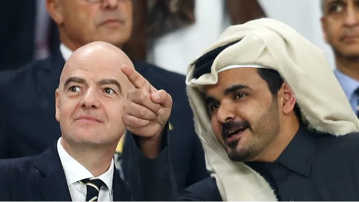 Gianni Infantino no Mundial de Clubes. Foto: Foto: Francois Nel/Getty Images