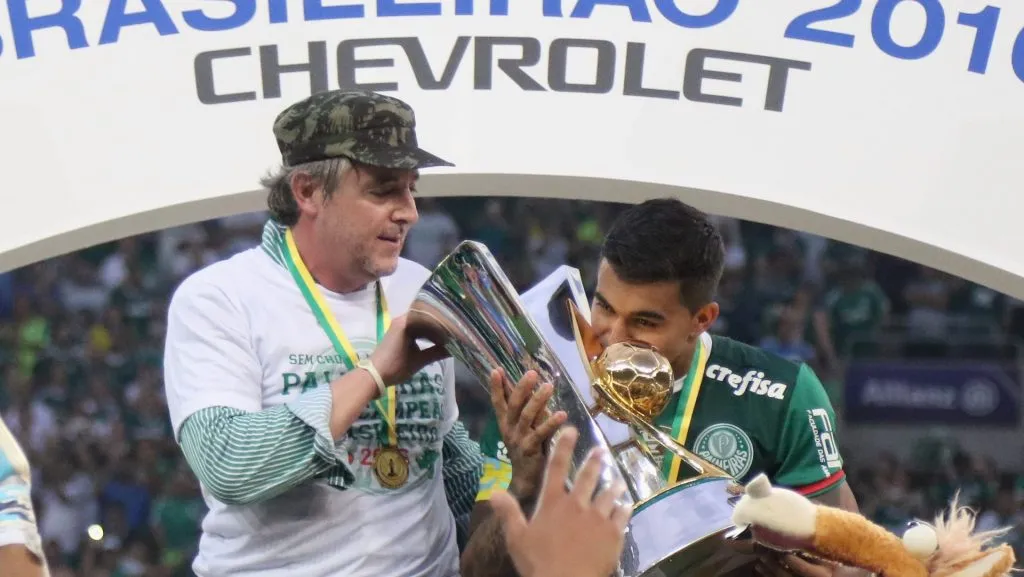 Paulo Nobre respondeu se disputa a eleição contra Leila Pereira (Photo by Friedemann Vogel/Getty Images)