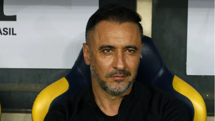 Vitor Pereira pelo Corinthians. (Photo by Wagner Meier/Getty Images)