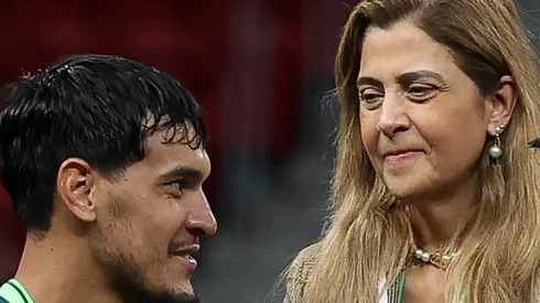 Gómez e Leila no Palmeiras. Foto: Flickr Oficial SE Palmeiras/Cesar Greco