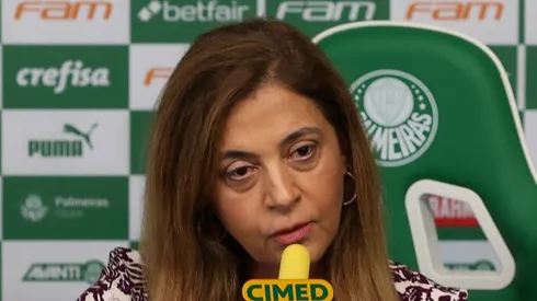 Leila Pereira no Palmeiras. Foto: Flickr Oficial SE Palmeiras/Cesar Greco