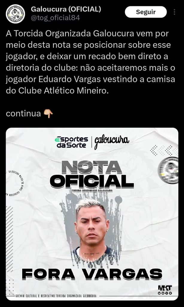 Galoucura via Twitter