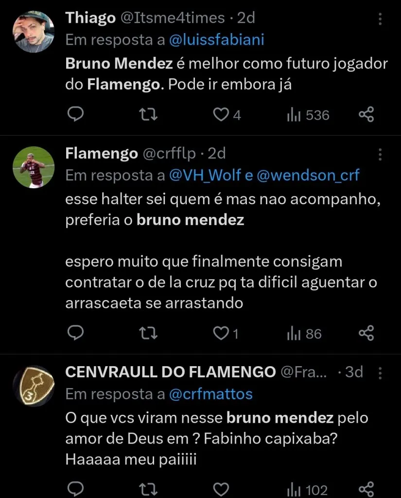 Repercussão via Twitter