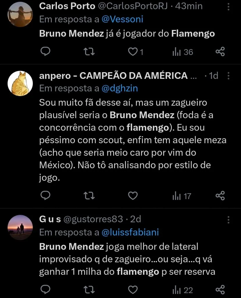 Repercussão via Twitter