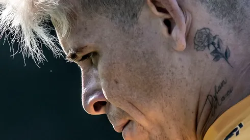 Soteldo durante treino pelo Santos. Foto: Flickr Oficial Santos FC/Ivan Storti