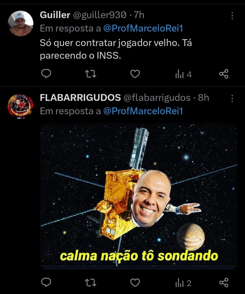 Repercussão via Twitter