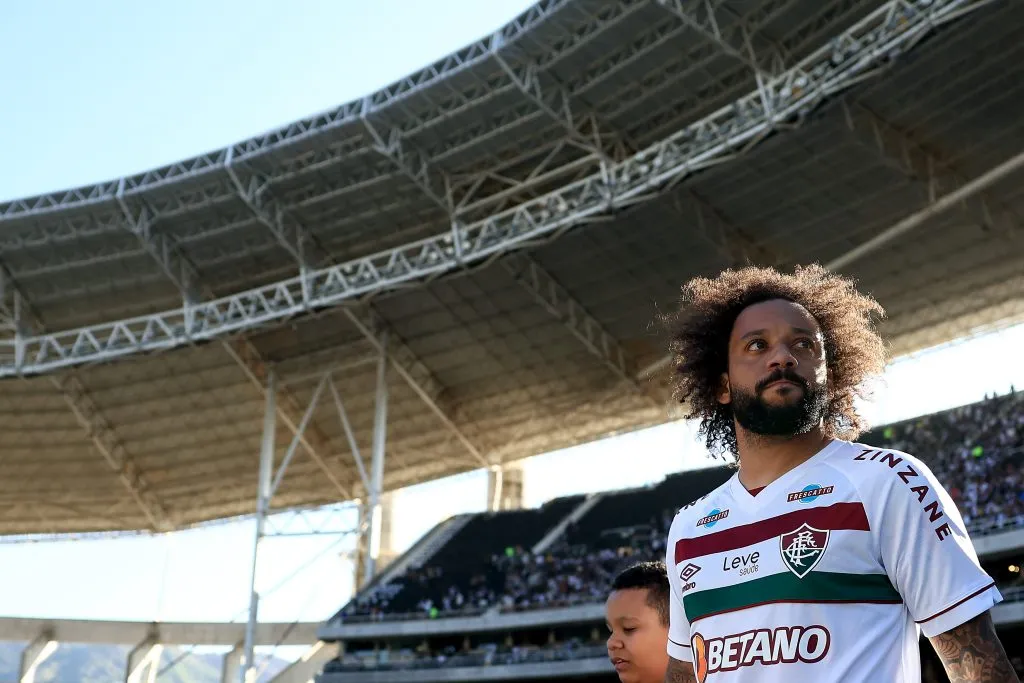 Marcelo é ídolo do Fluminense e Real Madrid. Foto: Buda Mendes/Getty Images