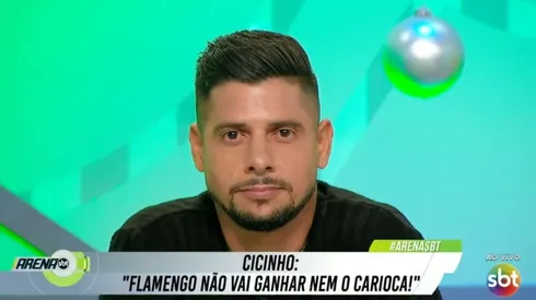 Ex-jogador Cicinho. Foto: SBT