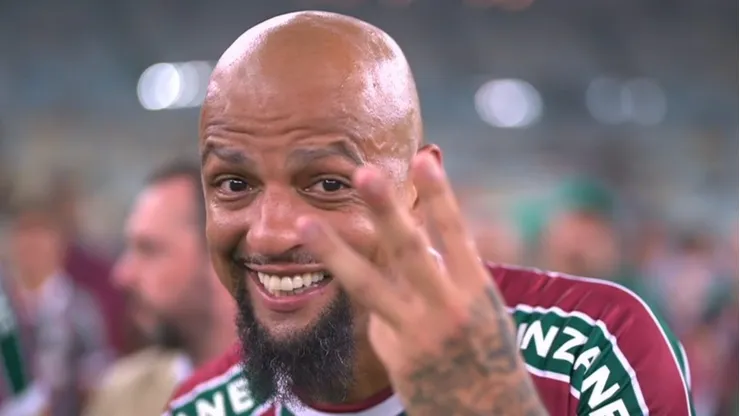 Felipe Melo jogador do Fluminense. Reprodução:ESPN