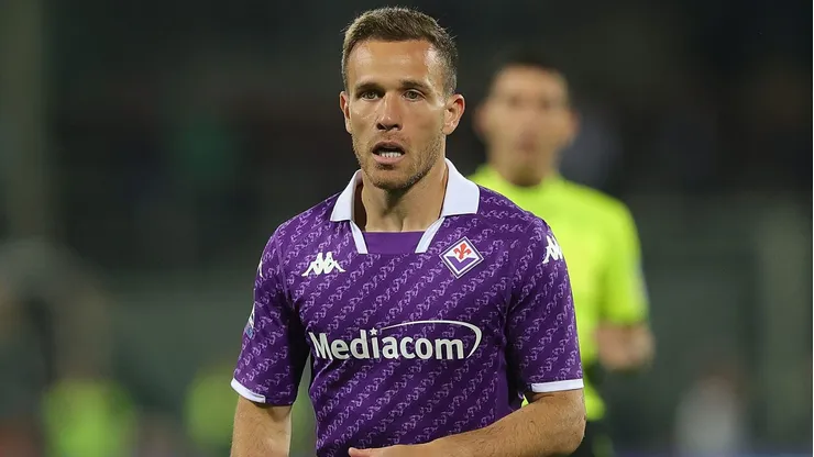 Arthur Melo pode deixar a Fiorentina (Photo by Gabriele Maltinti/Getty Images)
