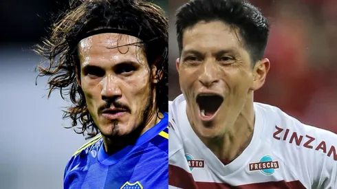 Cano – Photo by Pedro H. Tesch/Getty Images / Cavani – Photo by Marcelo Endelli/Getty Images