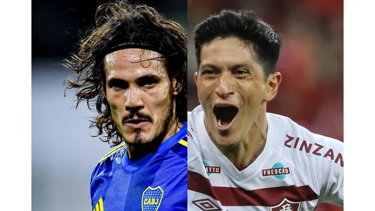 Cano - Photo by Pedro H. Tesch/Getty Images / Cavani - Photo by Marcelo Endelli/Getty Images