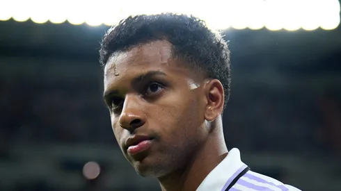 Rodrygo tem futuro anunciado até 2028 no Real Madrid. Foto: Angel Martinez/Getty Images