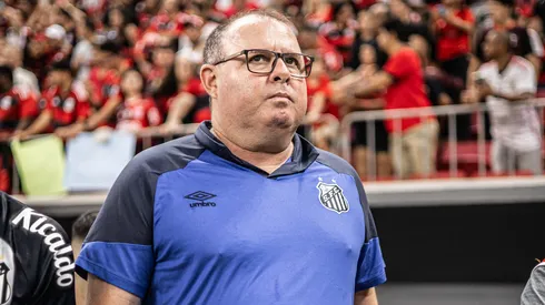 Marcelo Fernandes: técnico abriu o jogo após vitória do Santos (Foto: Raul Baretta/ Santos FC/ Divulgação)