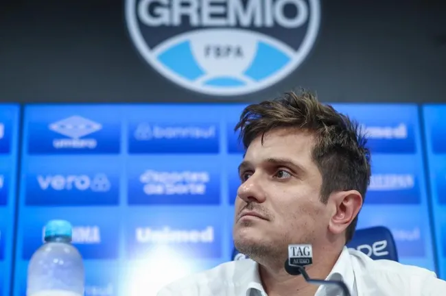 Antônio Brum, vice-diretor de futebol do Grêmio | Foto: Arquivo Pessoal @dentistaantoniobrum/Lucas Uebel – Grêmio FBPA