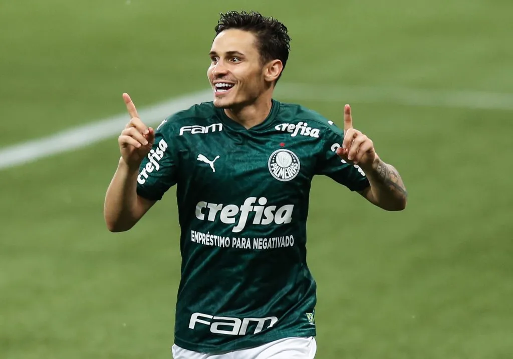  Raphael Veiga do Palmeiras (Photo by Alexandre Schneider/Getty Images)