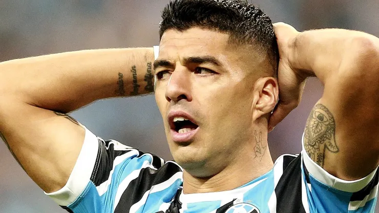 Luis Suárez, jogador do GrÊmio (Photo by Fernando Alves/Getty Images)