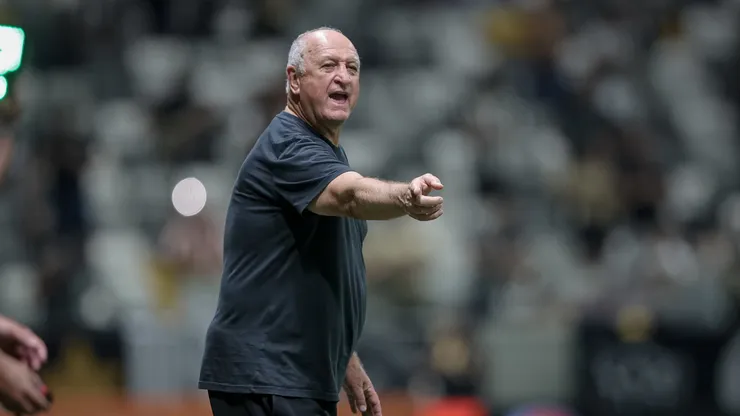 Felipão: técnico deve receber reforços no Galo para 2024 (Foto: Pedro Souza / Atlético / Divulgação)