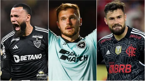 Foto: Getty Images - Everson, Lucas Perri e Matheus Cunha