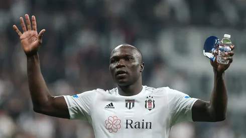 Vincent Aboubakar pelo Beskitas. (Photo by Ahmad Mora/Getty Images)