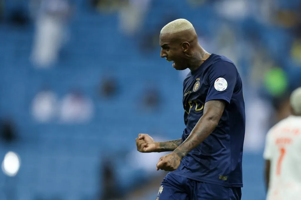 Talisca em ação pelo Al-Nassr (Photo by Yasser Bakhsh/Getty Images)