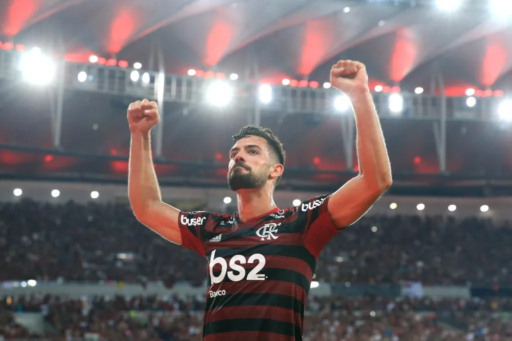 Pablo Marí nos tempos de Flamengo. (Photo by Buda Mendes/Getty Images)