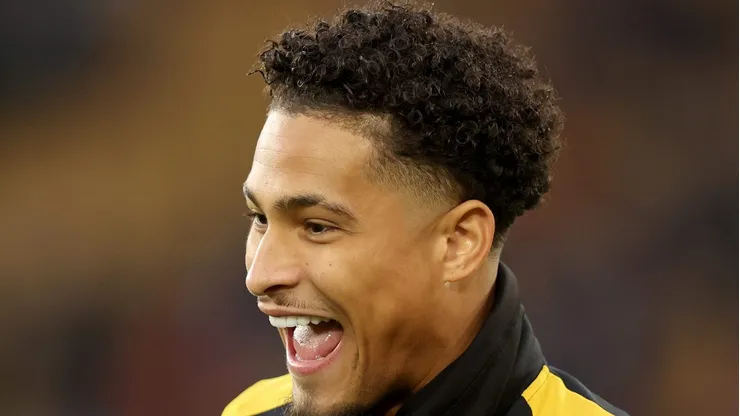 João Gomes em ação pelo Wolverhampton. Foto: Matt McNulty/Getty Images