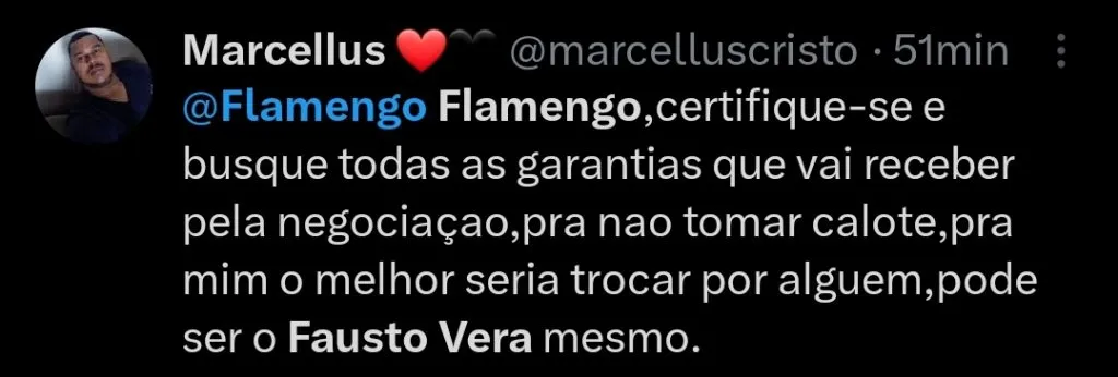 Repercussão via Twitter