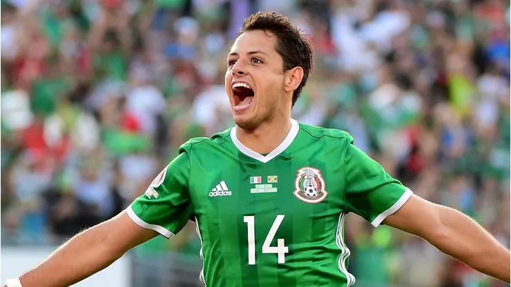 Chicharito Hernández pode reforçar clube nordestino. (Photo by Harry How/Getty Images)