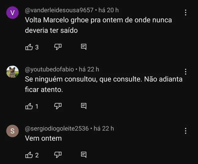Repercussão via Twitter