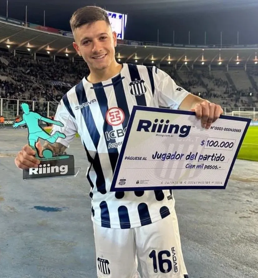 Rodrigo Garro eleito melhor jogador da partida. Foto: Acervo Pessoal/Reprodução