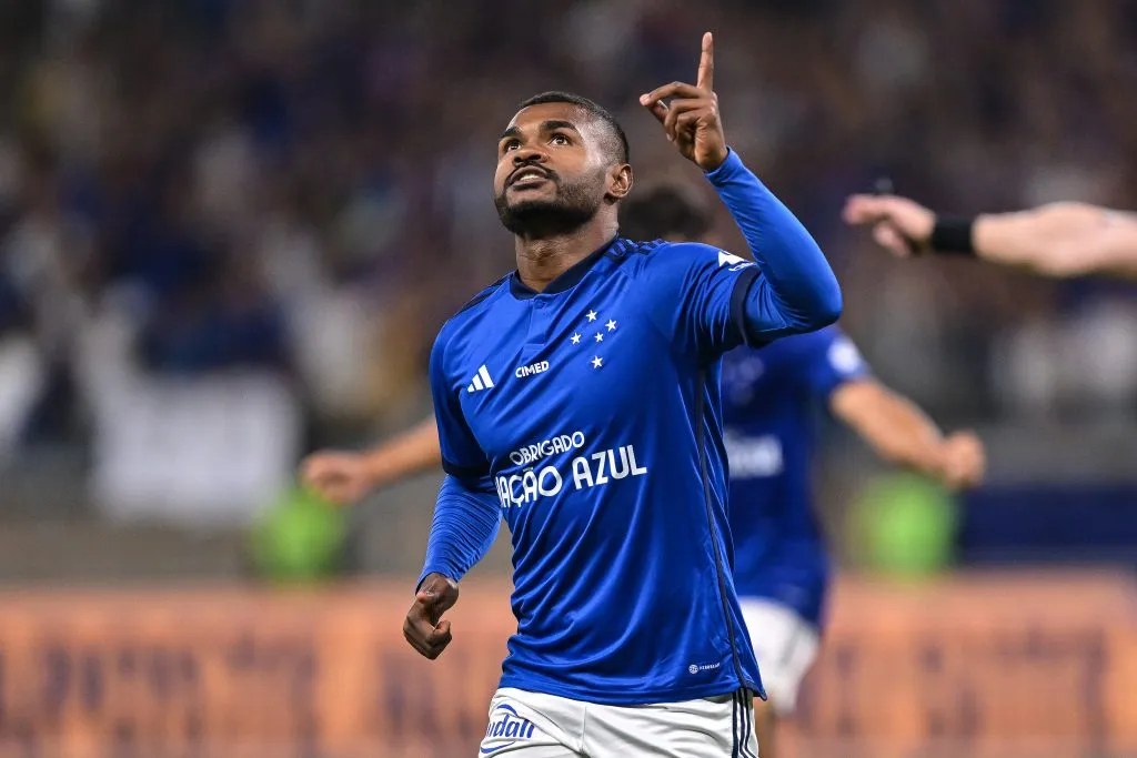 Nikão em ação pelo Cruzeiro (Photo by Pedro Vilela/Getty Images)