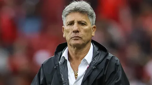 Renato Gaúcho fez forte cobrança a direção do Grêmio em entrevista ao Somos Fanáticos. (Photo by Pedro H. Tesch/Getty Images)