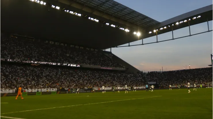 Neo Quimica Arena during the match between Corinthians . (Photo by Ricardo Moreira/Getty Images)