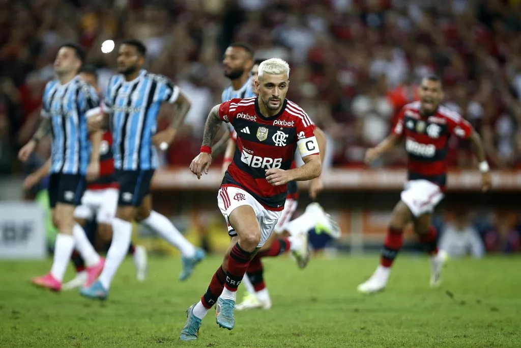 Arrascaeta of Flamengo  (Photo by Wagner Meier/Getty Images)