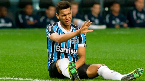 Souza. Gremio x Criciuma pelo Brasileiro A 2013 na Arena do Gremio. 09 de Outubro de 2013, Porto Alegre, Rio Grande do Sul, Brasil. Foto: Ramiro Furquim/AGIF