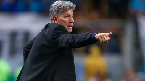 Renato: técnico do Grêmio gostou do jogador (Foto: Lucas Uebel/Grêmio/Divulgação)