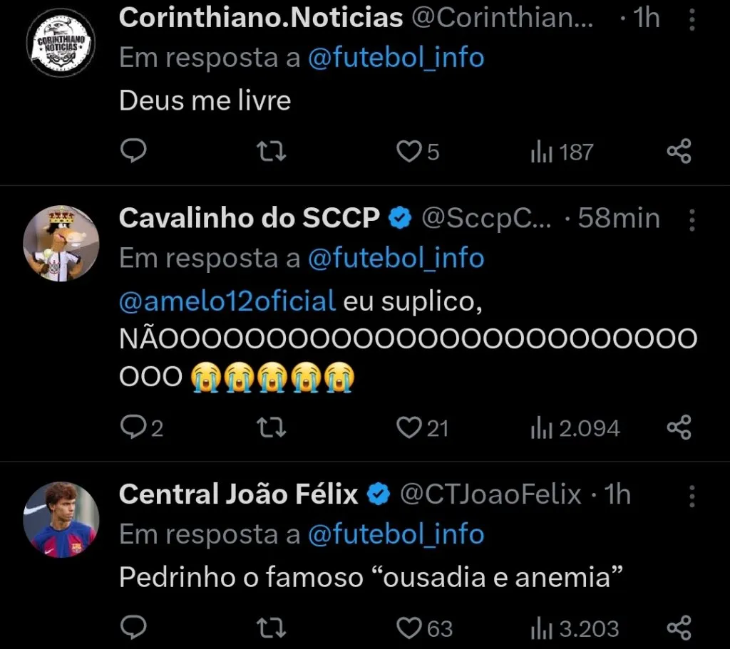 Repercussão via Twitter